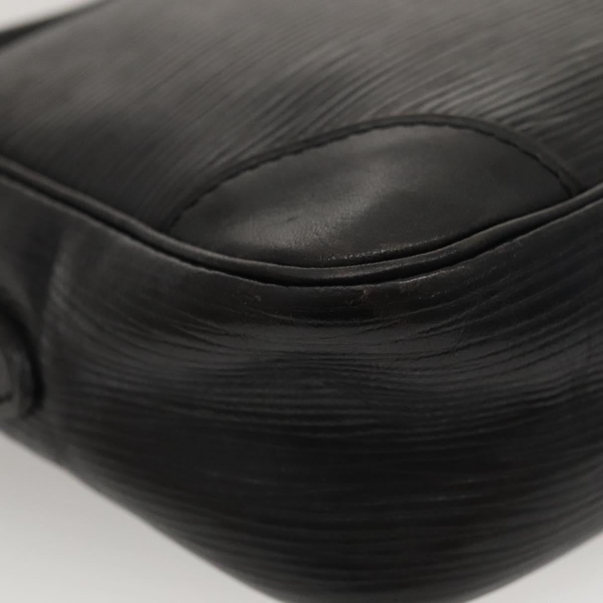 LOUIS VUITTON Epi Trocadero 23 Shoulder Bag Black M52302 LV Auth KD423