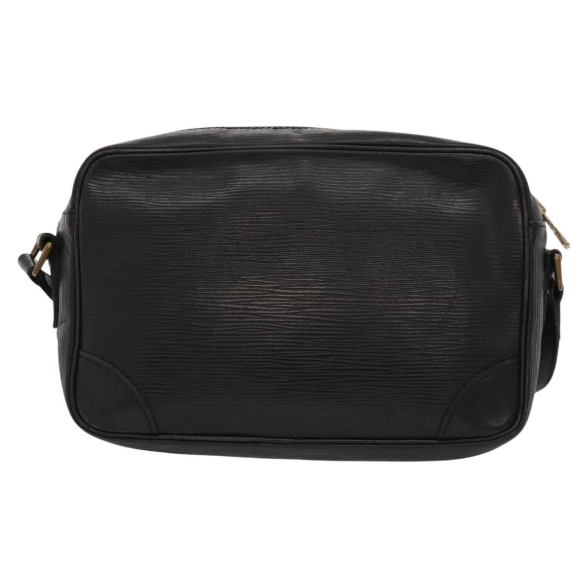 LOUIS VUITTON Epi Trocadero 23 Shoulder Bag Black M52302 LV Auth KD423