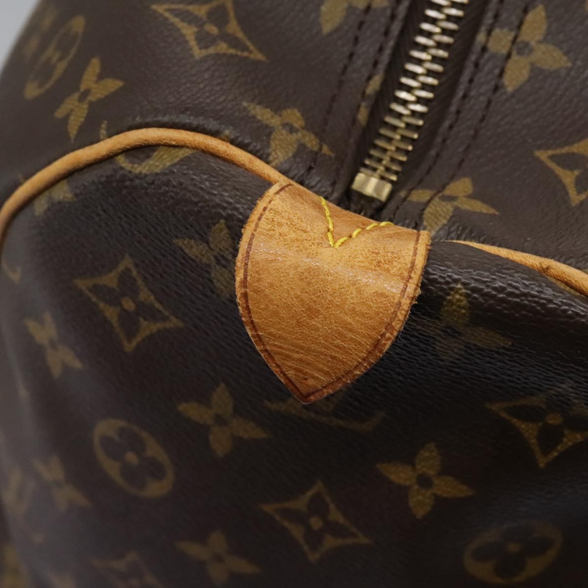 LOUIS VUITTON Monogram Keepall 60 Boston Bag M41422 LV Auth KD439