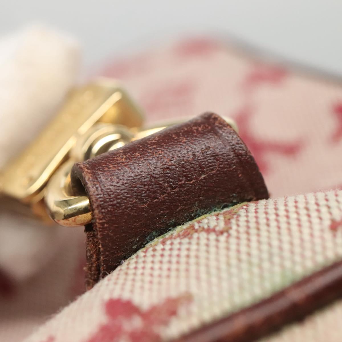 LOUIS VUITTON Monogram Mini Usu Digital Pouch Red M60001 LV Auth KD445