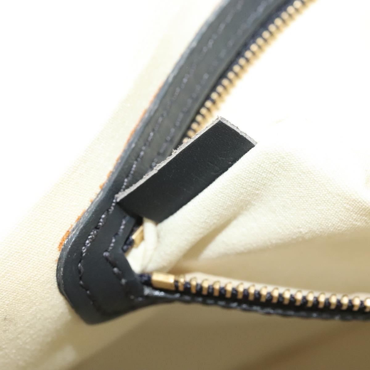 LOUIS VUITTON Monogram Mini Françoise Tote Bag 2way Blue M92208 LV Auth KD446