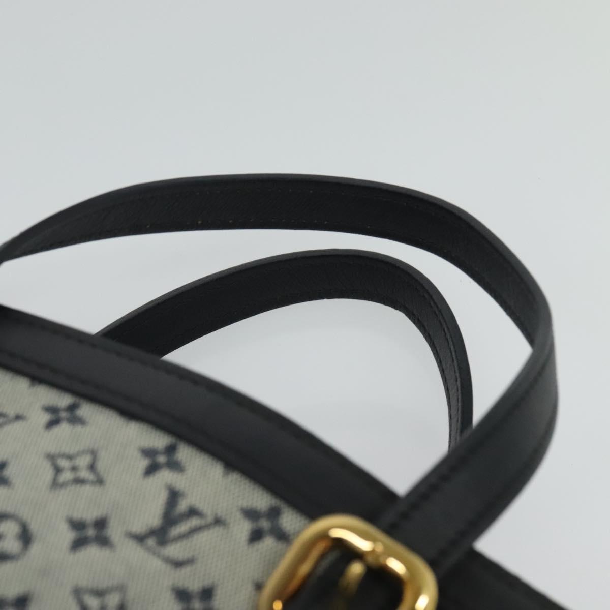LOUIS VUITTON Monogram Mini Françoise Tote Bag 2way Blue M92208 LV Auth KD446