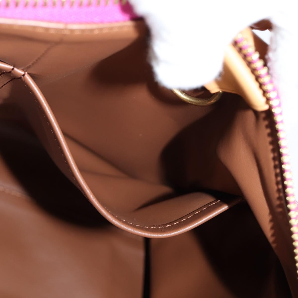 LOUIS VUITTON Monogram Speedy P9 Bandouliere 40 Bag Pink M11563 LV Auth KD564SM