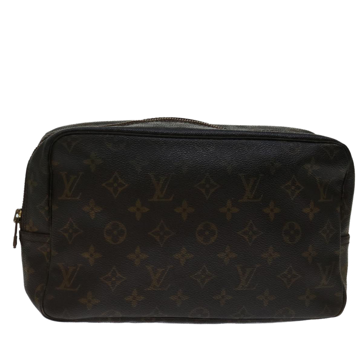 LOUIS VUITTON Monogram Trousse Toilette 28 Clutch Bag M47522 LV Auth ki4285