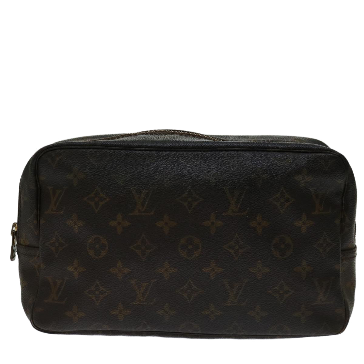 LOUIS VUITTON Monogram Trousse Toilette 28 Clutch Bag M47522 LV Auth ki4285