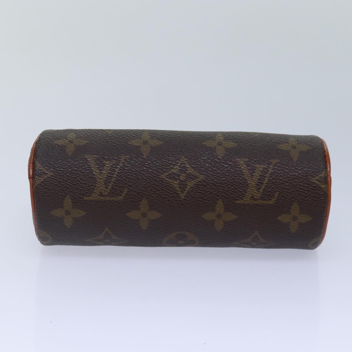 LOUIS VUITTON Monogram Papillon Pouch LV Auth ki4357