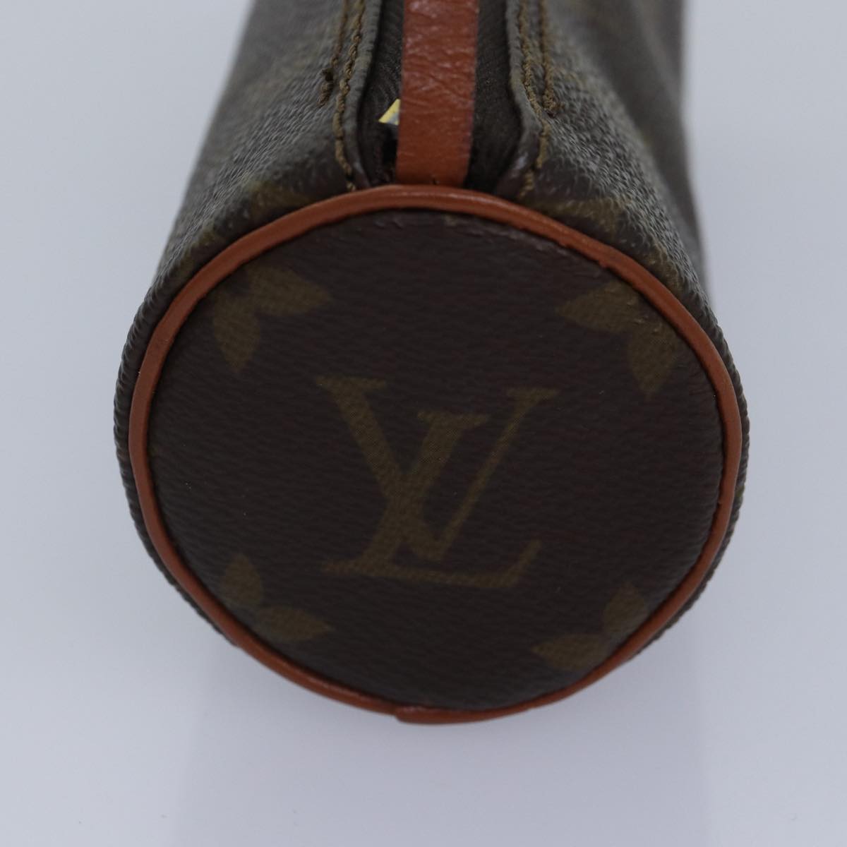 LOUIS VUITTON Monogram Papillon Pouch LV Auth ki4357