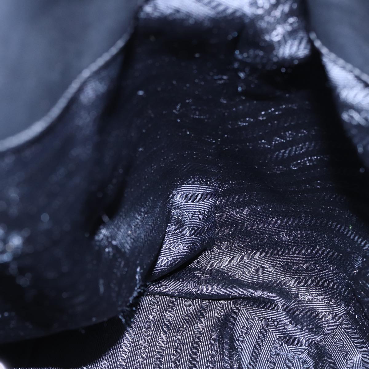 PRADA Shoulder Bag Nylon 2way Black Auth ki4556