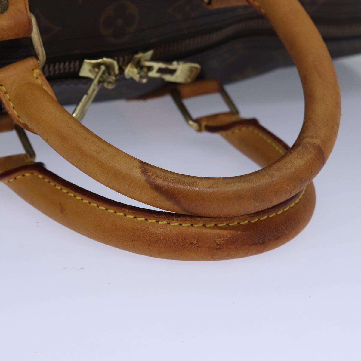 LOUIS VUITTON Monogram Keepall 45 Boston Bag M41428 LV Auth ki4639
