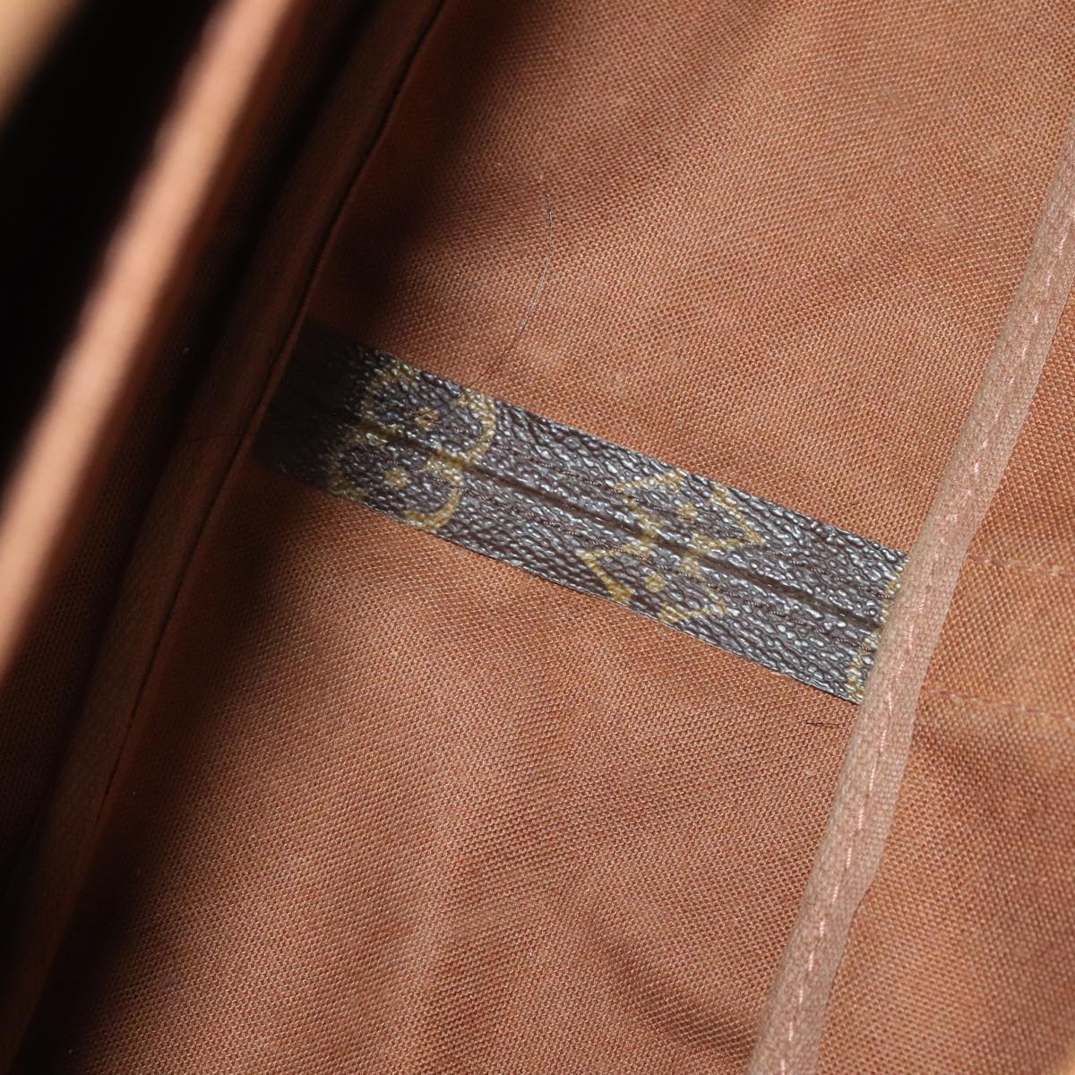 LOUIS VUITTON Monogram Saumur 35 Shoulder Bag M42254 LV Auth ki4838