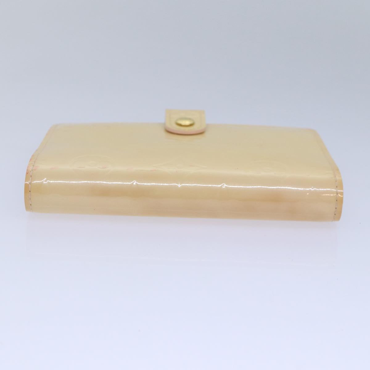 LOUIS VUITTON Vernis Agenda PM Day Planner Cover Pink R21007 LV Auth ki4862