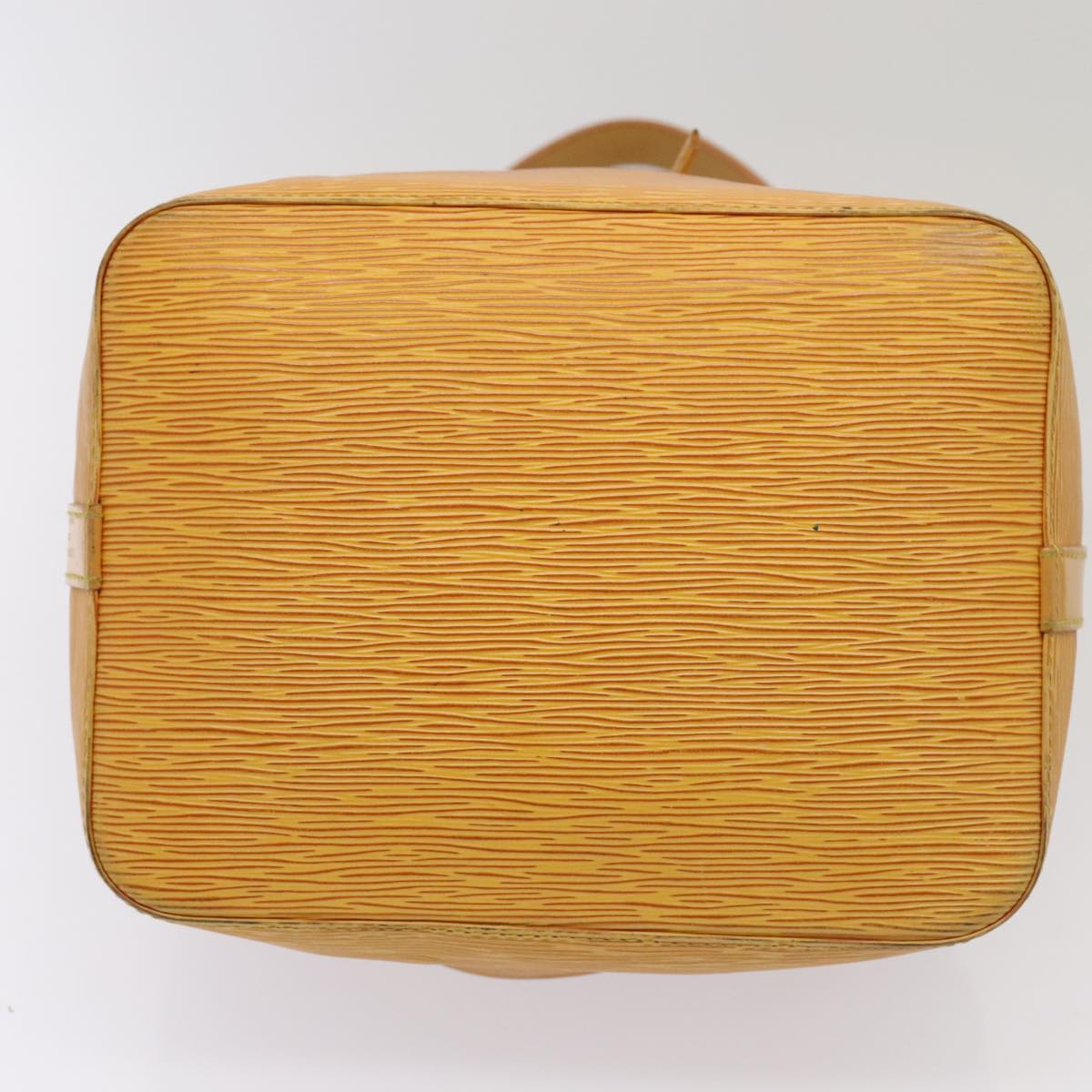 LOUIS VUITTON Epi Petit Noe Shoulder Bag Yellow M44109 LV Auth ki4864