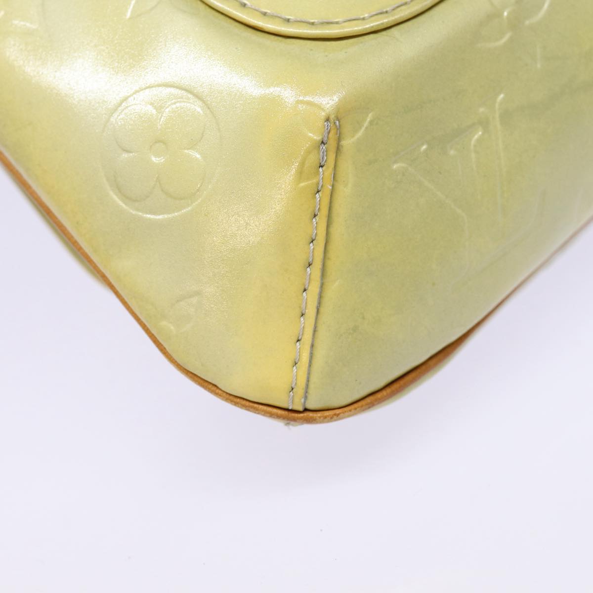 LOUIS VUITTON Monogram Vernis Thompson Street Bag Gris M91008 LV Auth ki4881