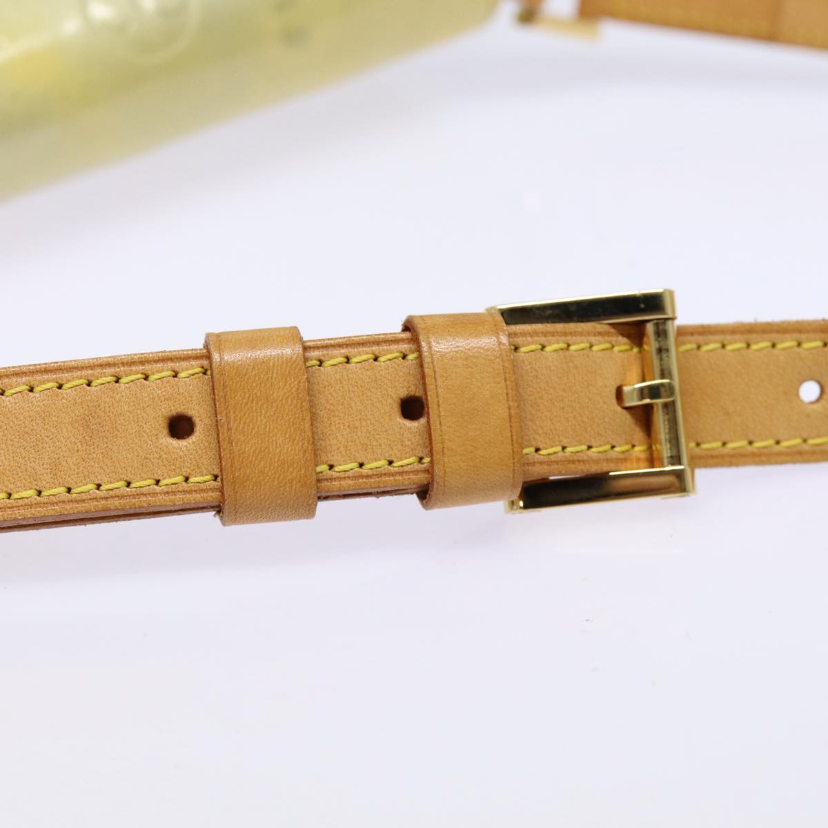 LOUIS VUITTON Monogram Vernis Thompson Street Bag Gris M91008 LV Auth ki4881