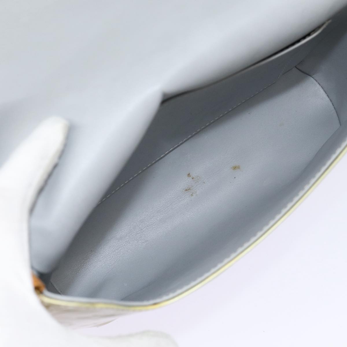 LOUIS VUITTON Monogram Vernis Thompson Street Bag Gris M91008 LV Auth ki4881