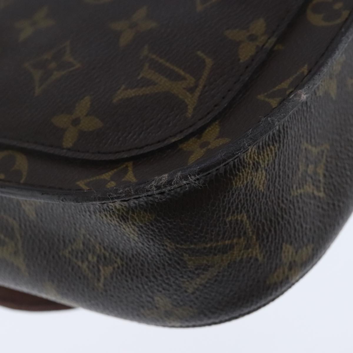 LOUIS VUITTON Monogram Saint Cloud GM Shoulder Bag M51242 LV Auth ki5258