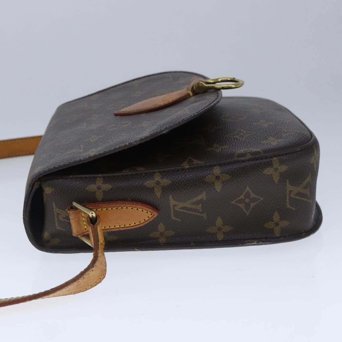 LOUIS VUITTON Monogram Saint Cloud GM Shoulder Bag M51242 LV Auth ki5258