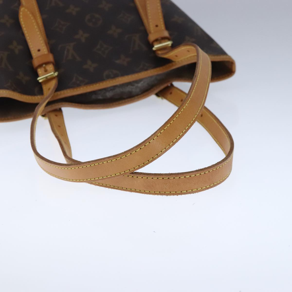LOUIS VUITTON Monogram Bucket GM Shoulder Bag M42236 LV Auth ki5262
