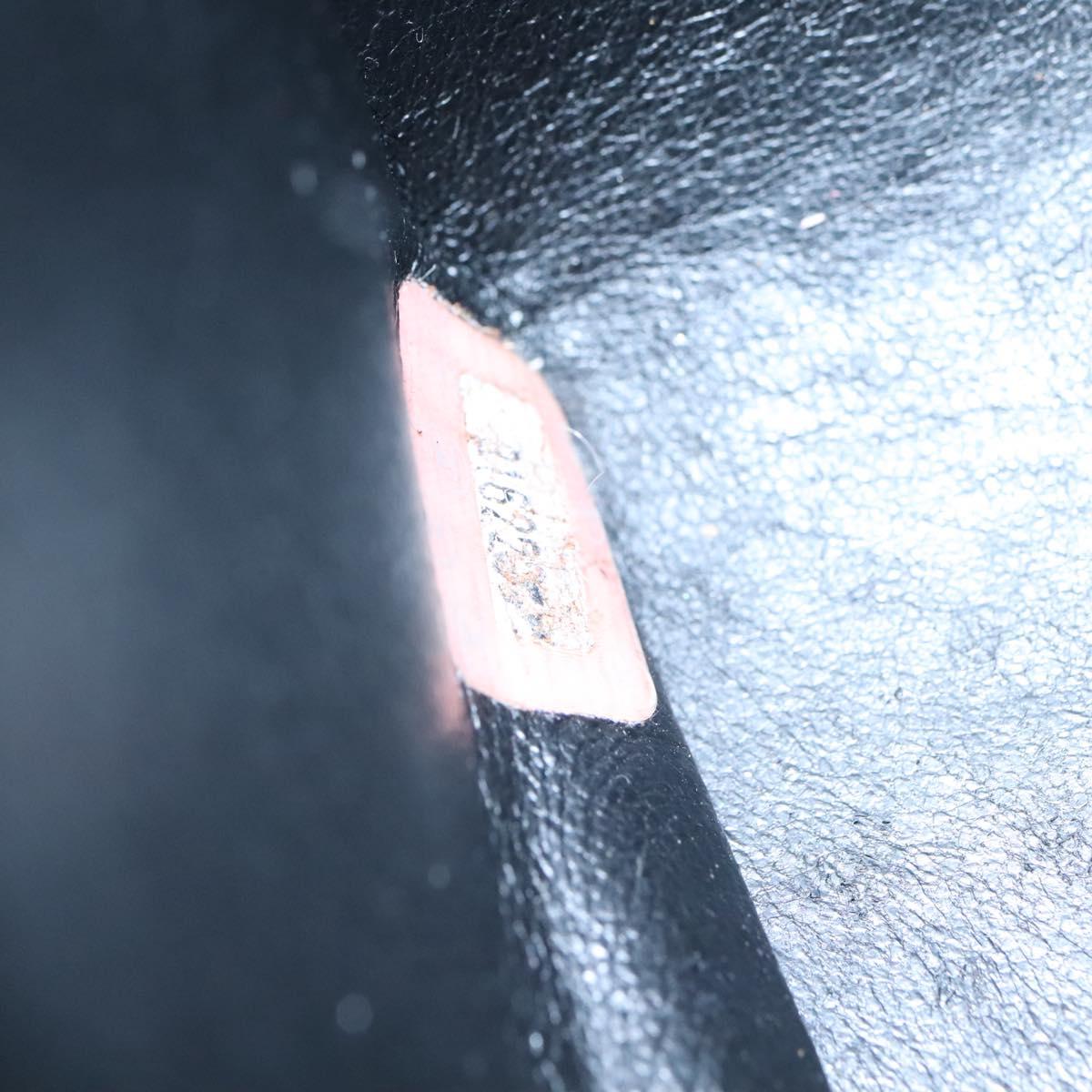 CHANEL Matelasse Chain Shoulder Bag Calf Skin Black Gold CC Auth ki5432