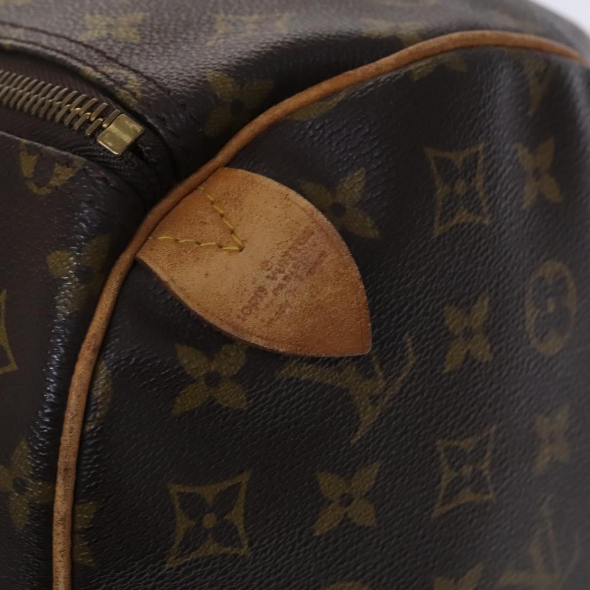 LOUIS VUITTON Monogram Keepall 60 Boston Bag M41422 LV Auth ki5465