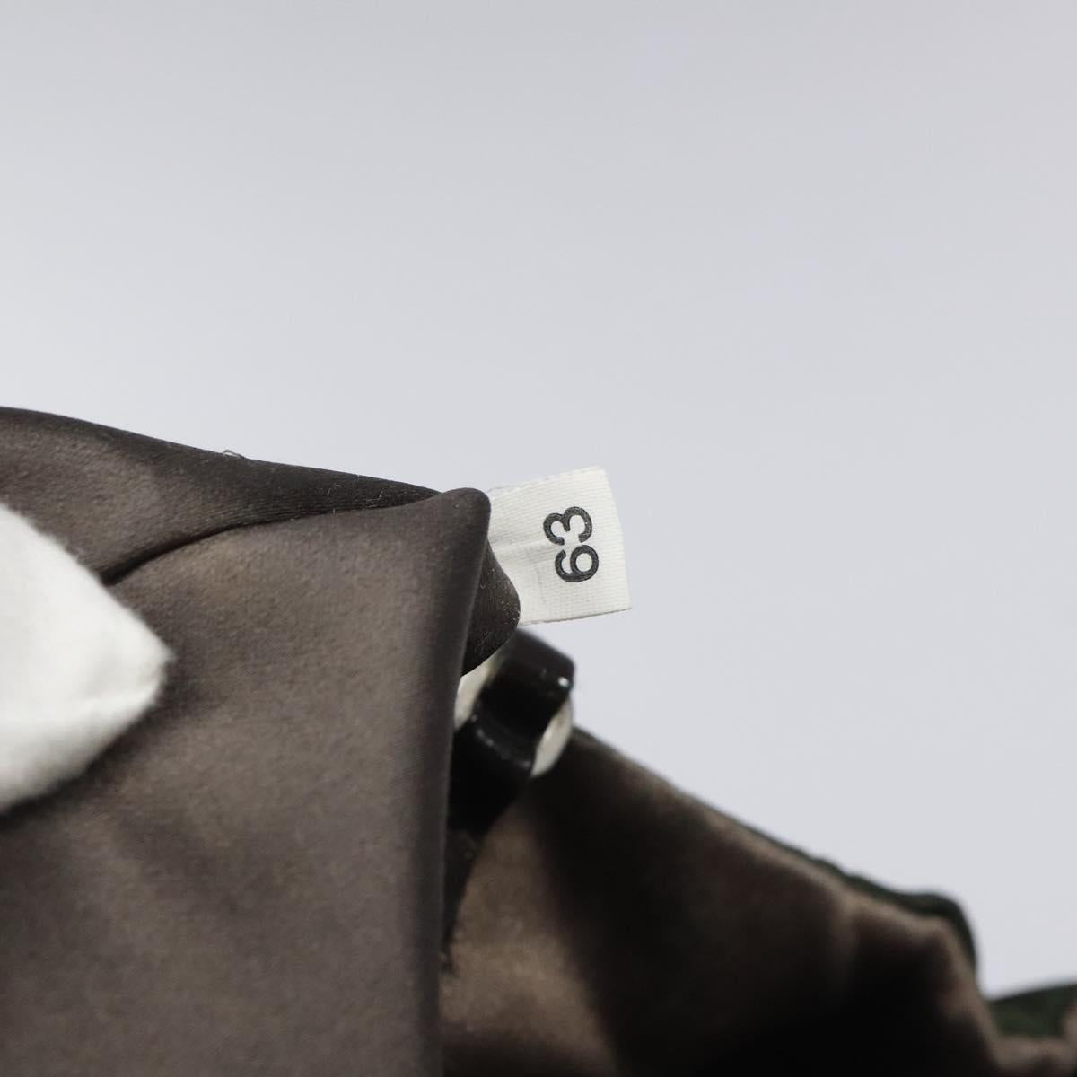 PRADA Hand Bag Nylon Khaki Auth ki5477