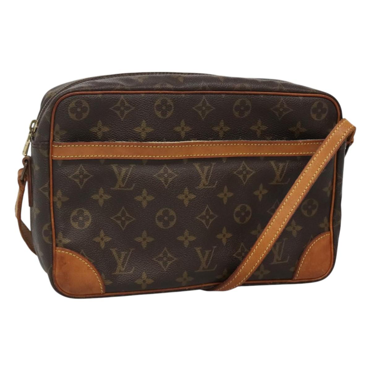 LOUIS VUITTON Monogram Trocadero 30 Shoulder Bag M51272 LV Auth ki5481