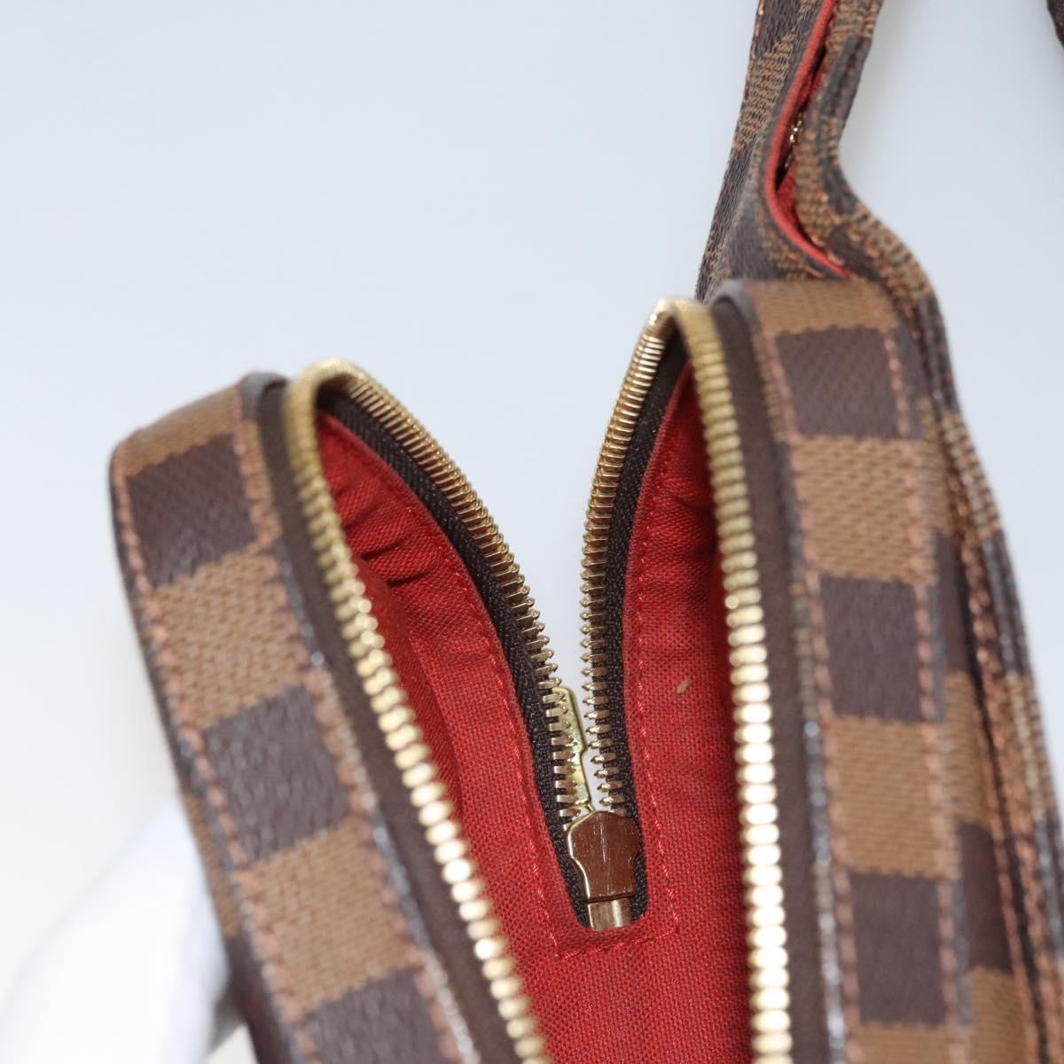 LOUIS VUITTON Damier Ebene Geronimos Shoulder Bag N51994 LV Auth ki5501A