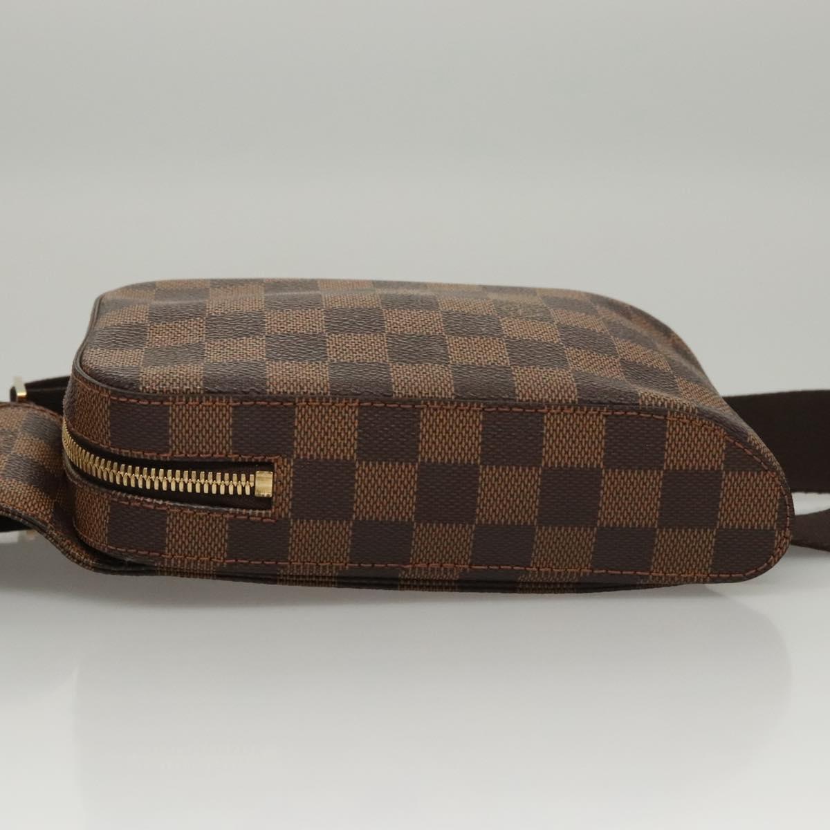 LOUIS VUITTON Damier Ebene Geronimos Shoulder Bag N51994 LV Auth ki5501A