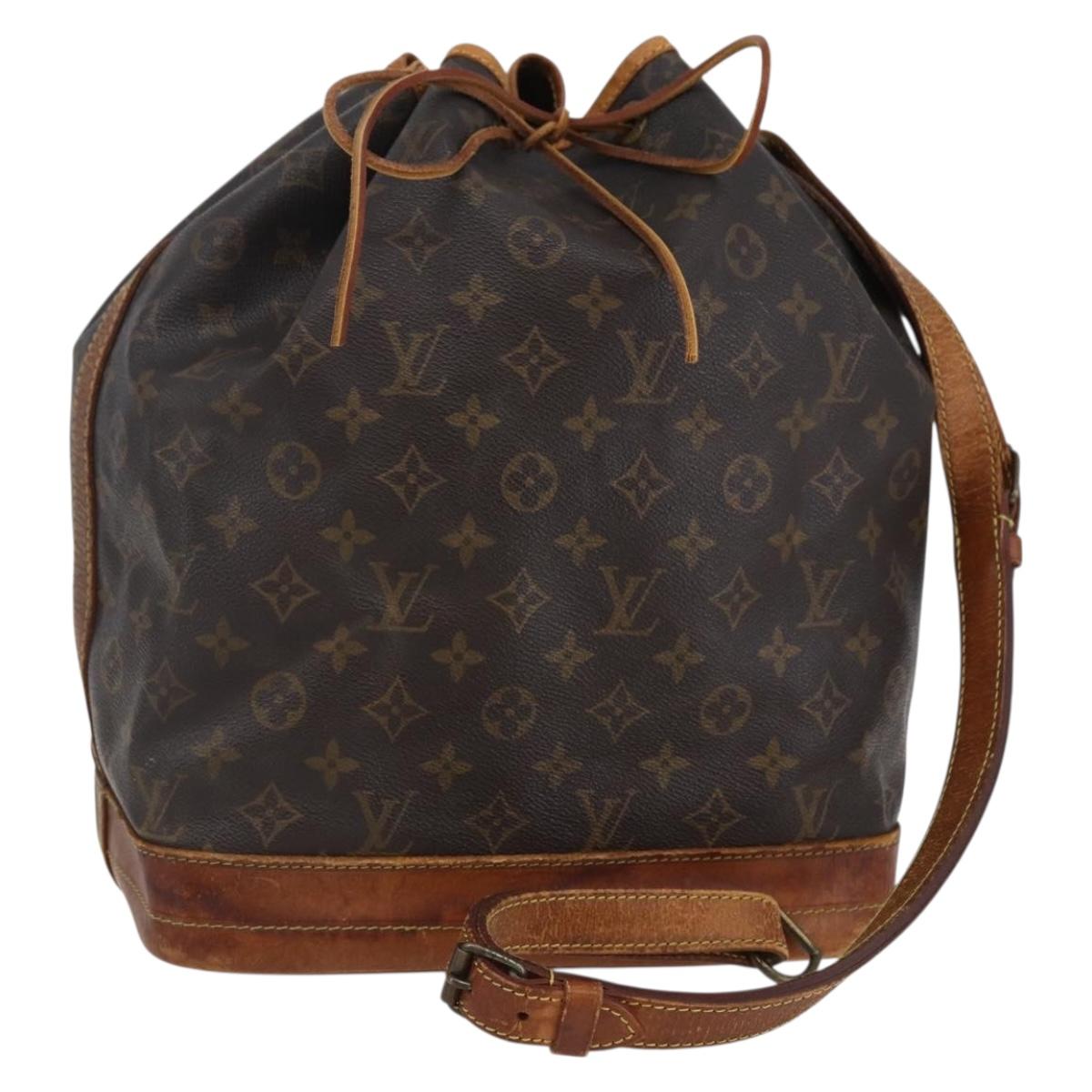 LOUIS VUITTON Monogram Noe Shoulder Bag M42224 LV Auth ki5571