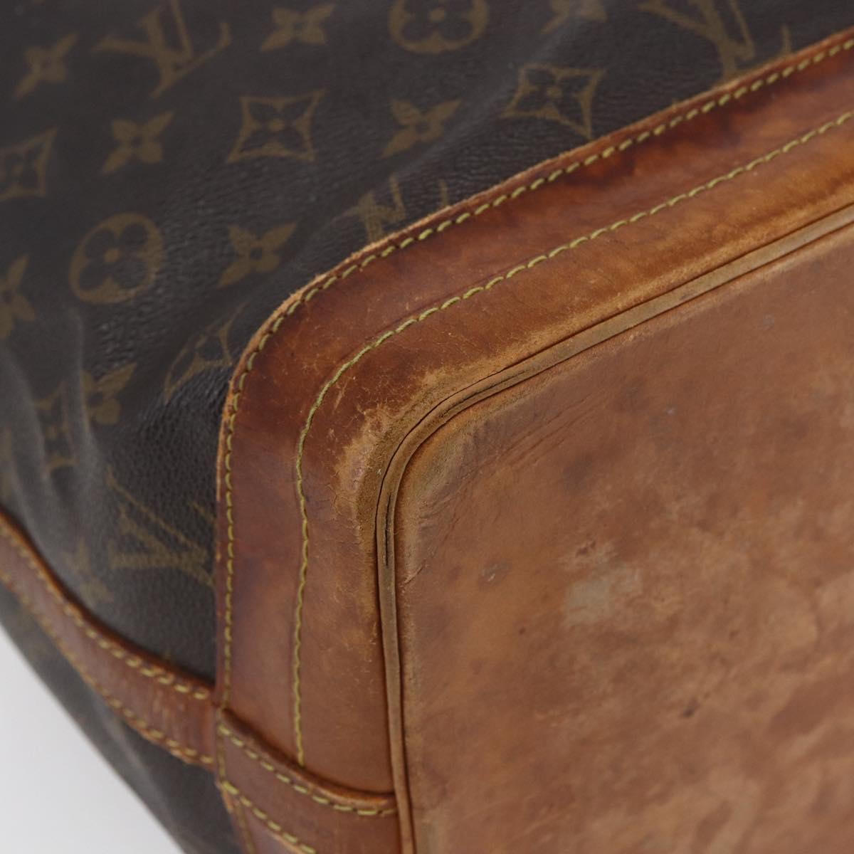 LOUIS VUITTON Monogram Noe Shoulder Bag M42224 LV Auth ki5571