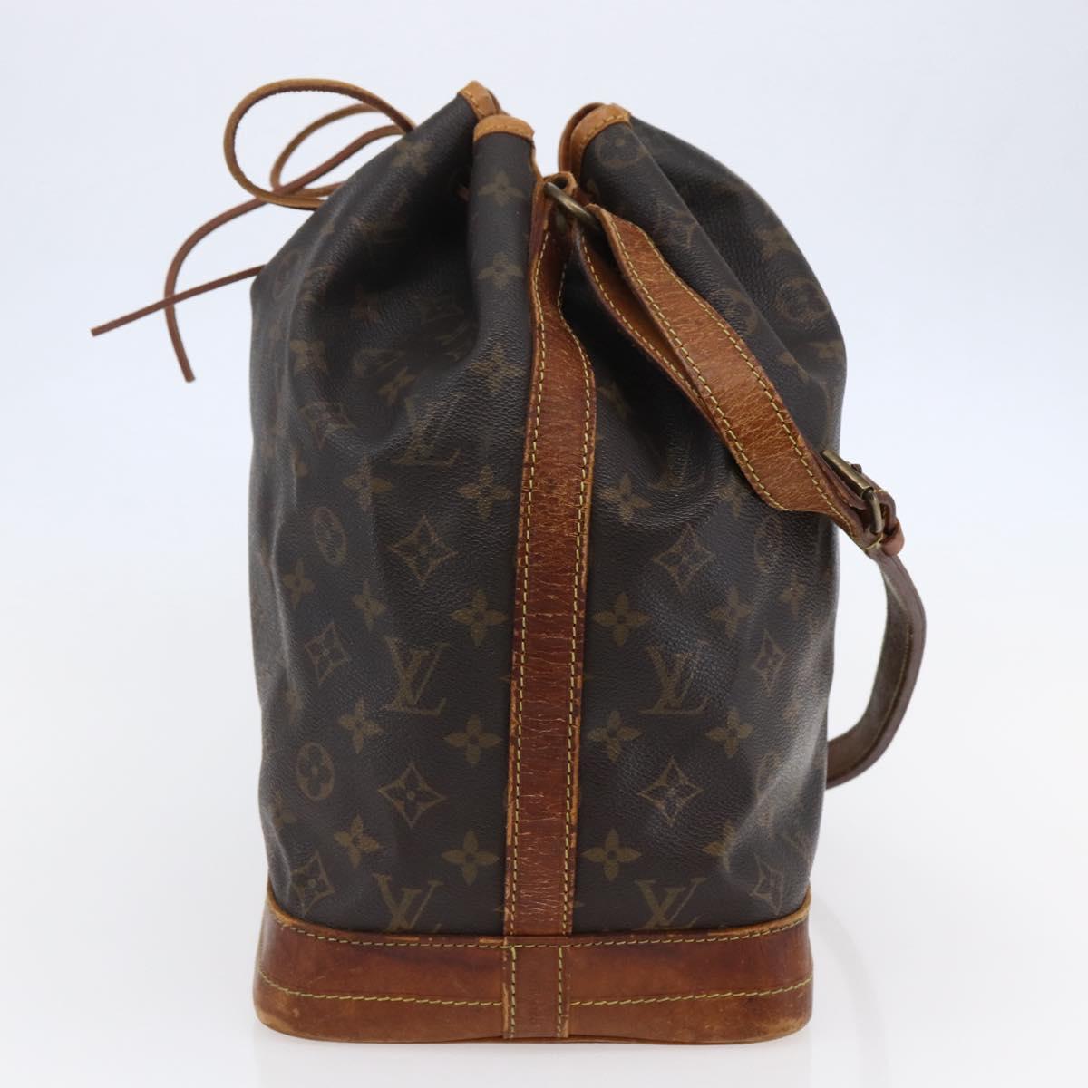 LOUIS VUITTON Monogram Noe Shoulder Bag M42224 LV Auth ki5571