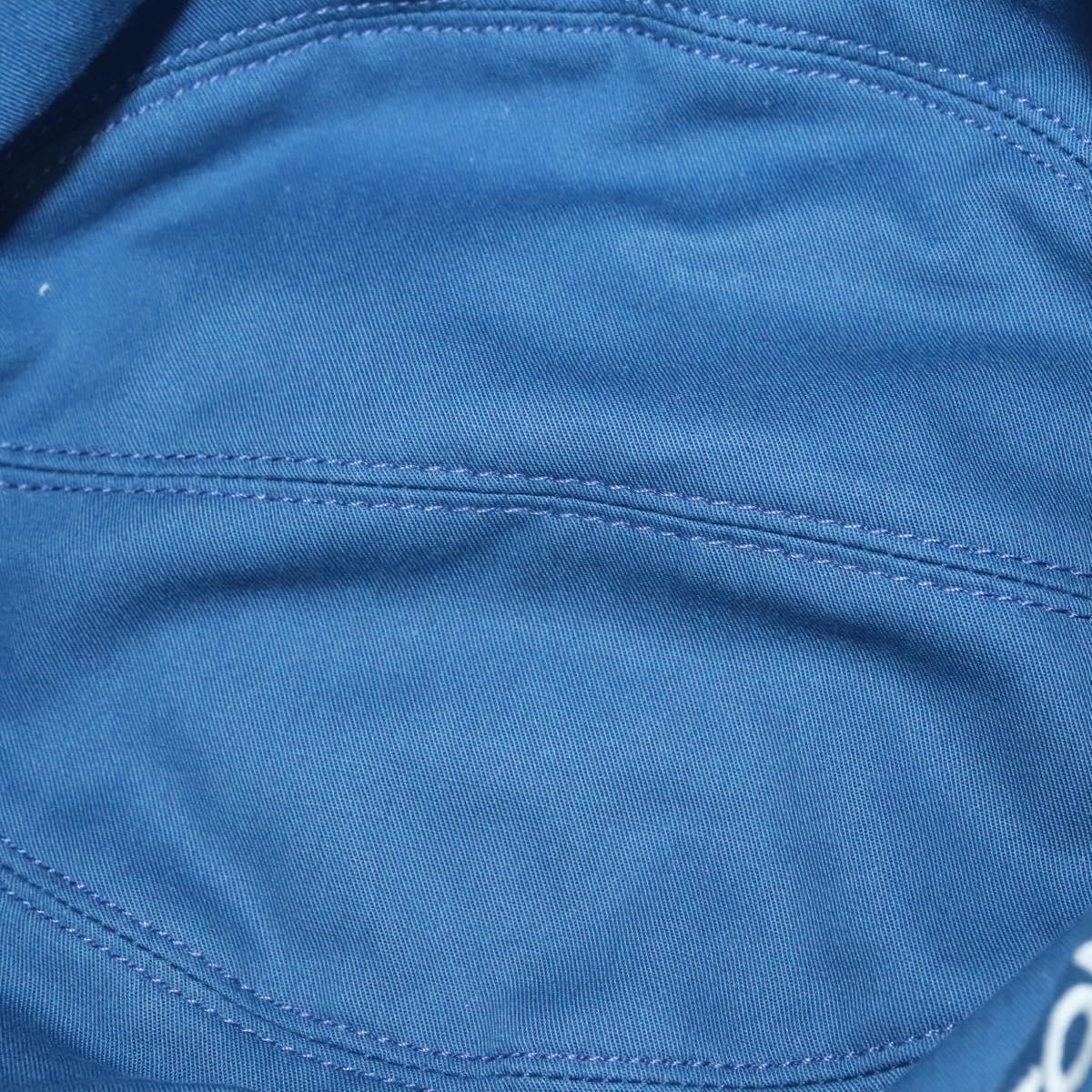 LOUIS VUITTON Monogram Denim Bucket Hat Blue M78772 LV Auth ki5688