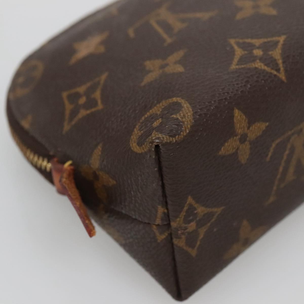 LOUIS VUITTON Monogram Pochette Cosmetic PM Pouch M43998 LV Auth ki5703