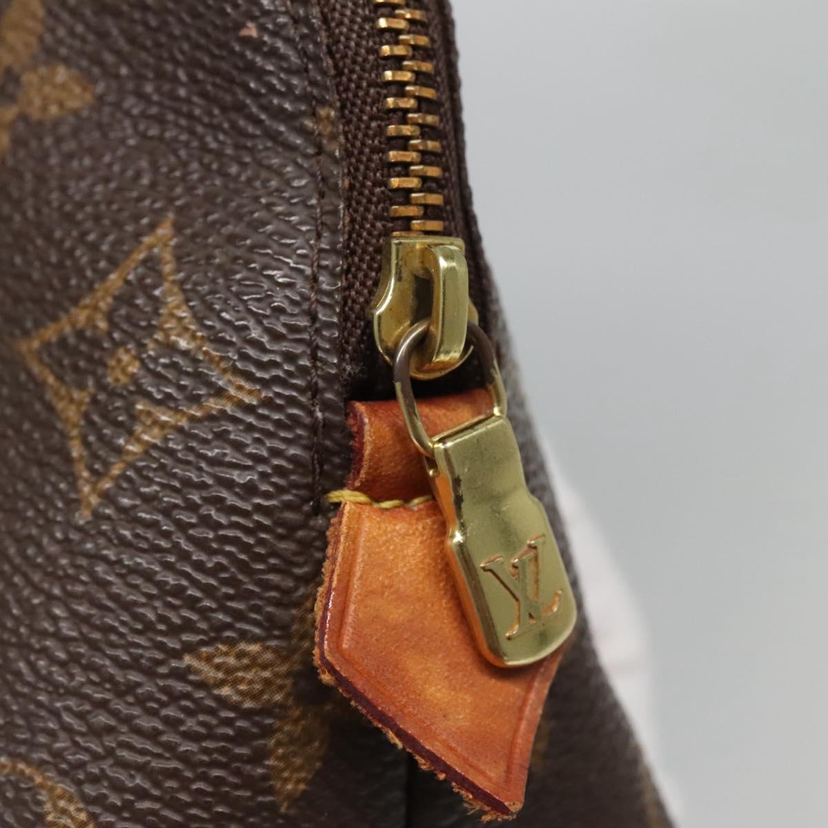 LOUIS VUITTON Monogram Pochette Cosmetic PM Pouch M43998 LV Auth ki5703