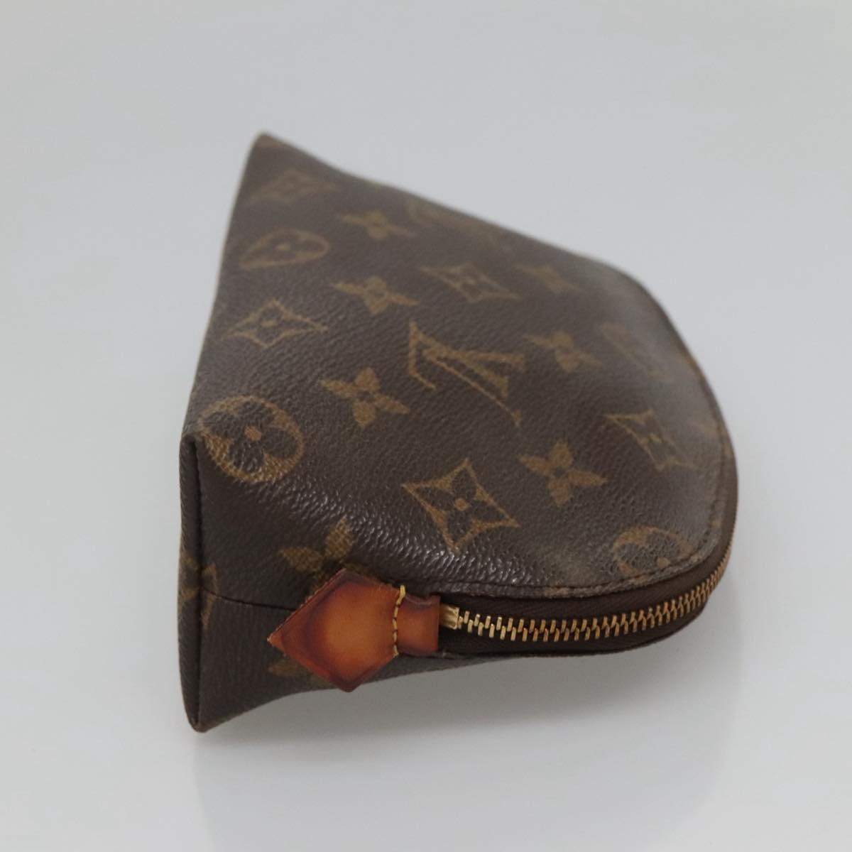 LOUIS VUITTON Monogram Pochette Cosmetic PM Pouch M43998 LV Auth ki5703