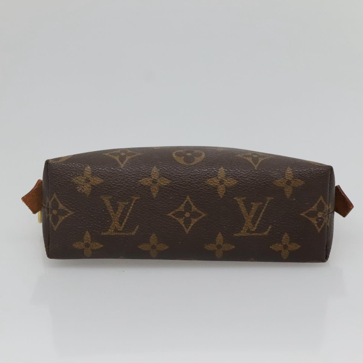 LOUIS VUITTON Monogram Pochette Cosmetic PM Pouch M43998 LV Auth ki5703