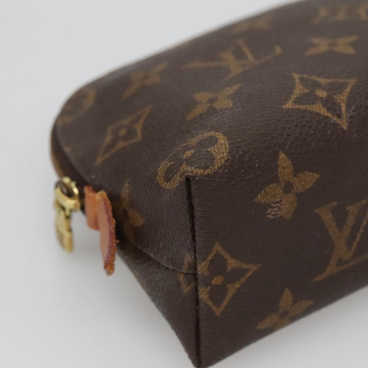 LOUIS VUITTON Monogram Pochette Cosmetic PM Pouch M43998 LV Auth ki5703