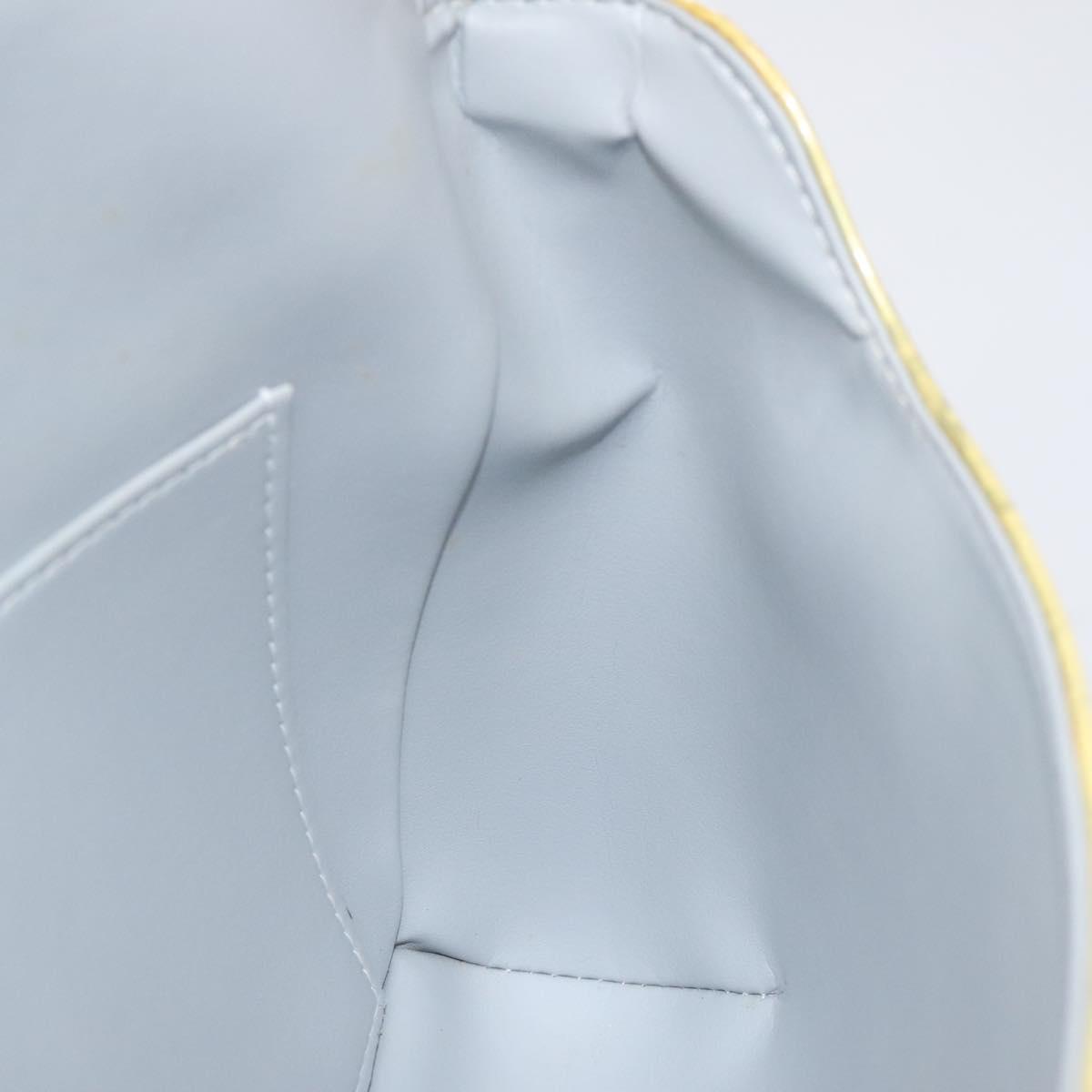 LOUIS VUITTON Monogram Vernis Thompson Street Bag Gris M91008 LV Auth ki5708