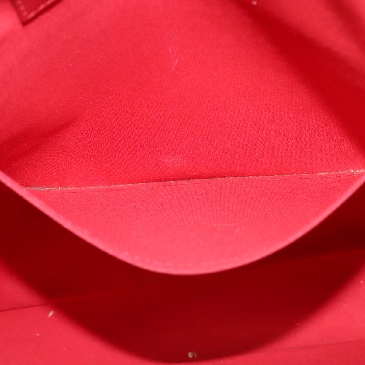 LOUIS VUITTON Epi Vivienne MM Business Bag Red M5912E LV Auth ki5742