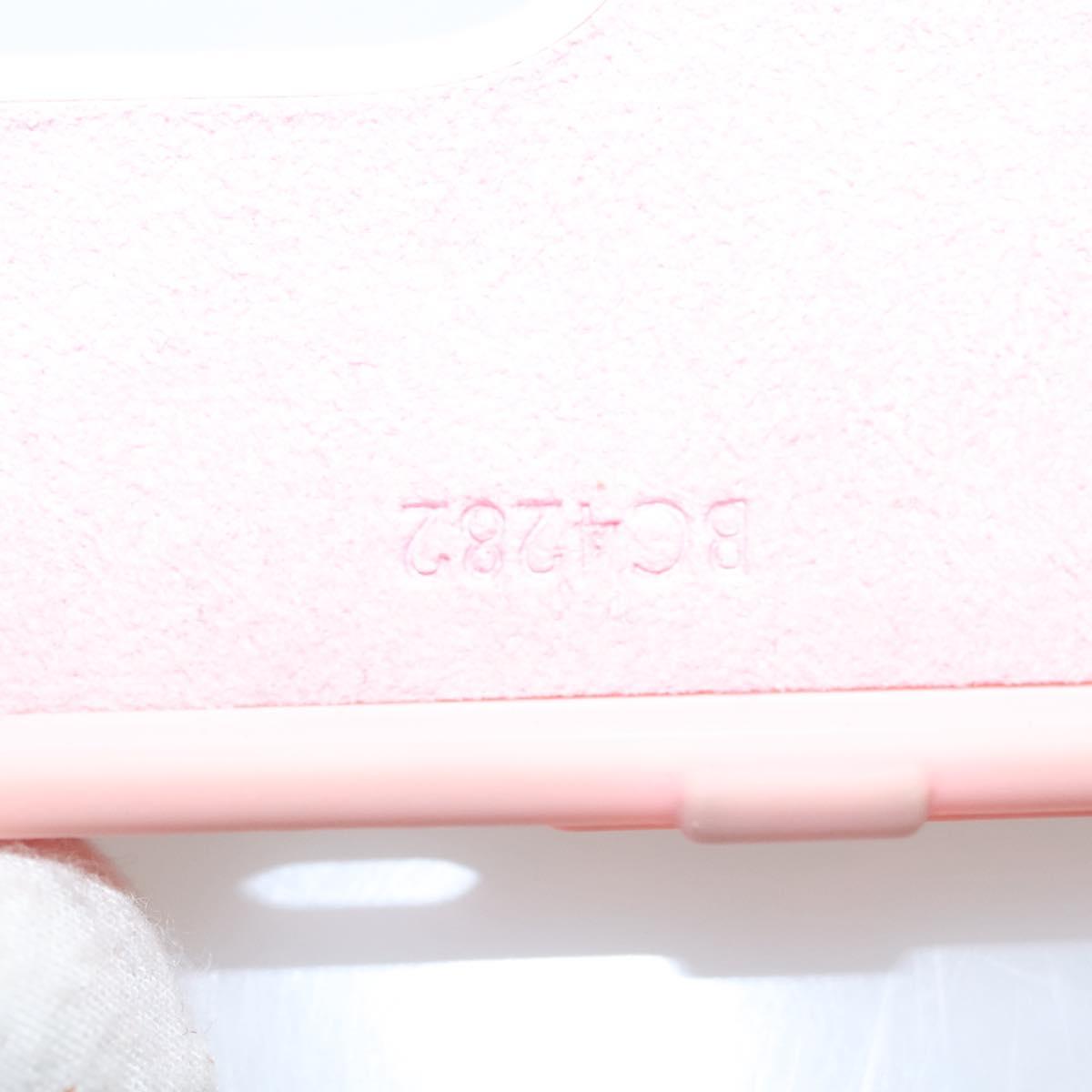 LOUIS VUITTON Monogram Trunk IPHONE14PRO iPhone Case Pink M82082 LV Auth ki5744