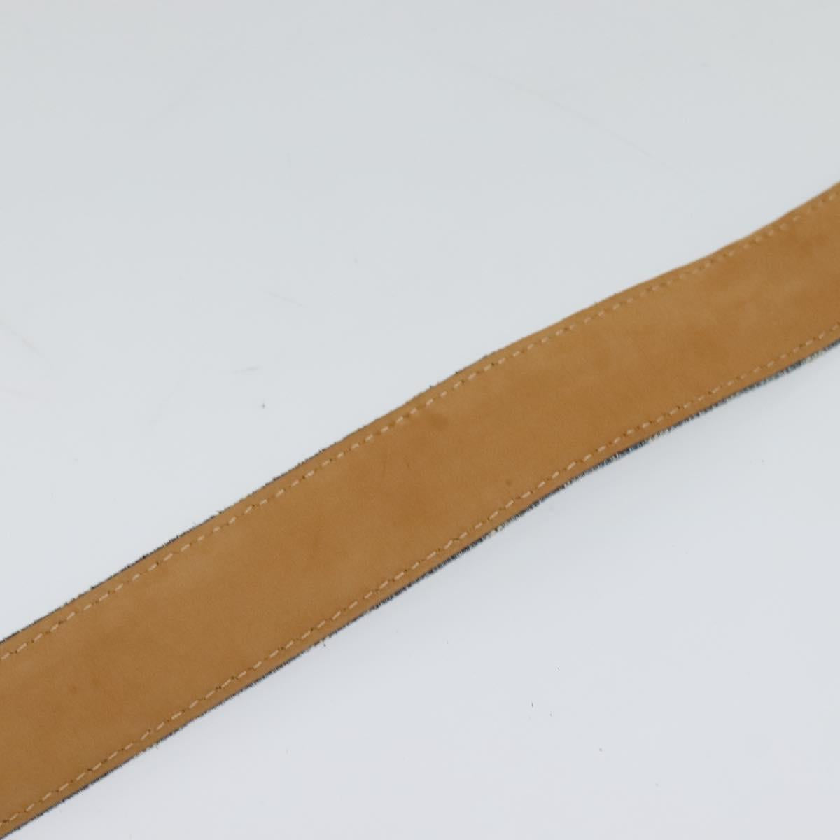 LOUIS VUITTON Monogram Denim Ceinture Belt Blue M6921U LV Auth ki5763