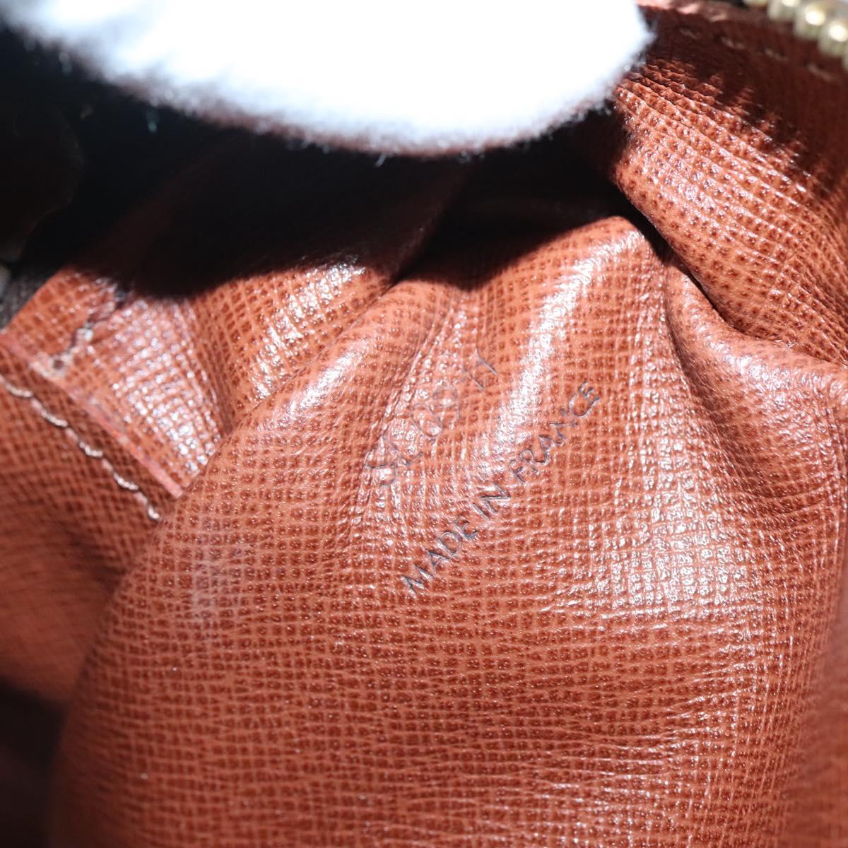 LOUIS VUITTON Monogram Compiegne 28 Clutch Bag M51845 LV Auth ki5776