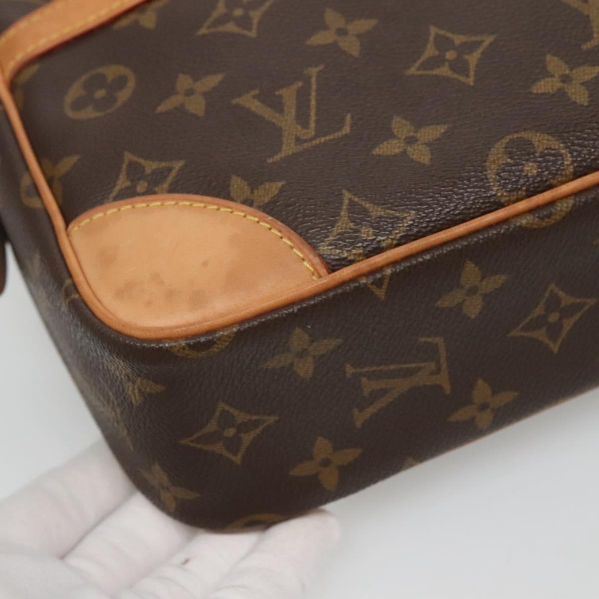 LOUIS VUITTON Monogram Compiegne 28 Clutch Bag M51845 LV Auth ki5776