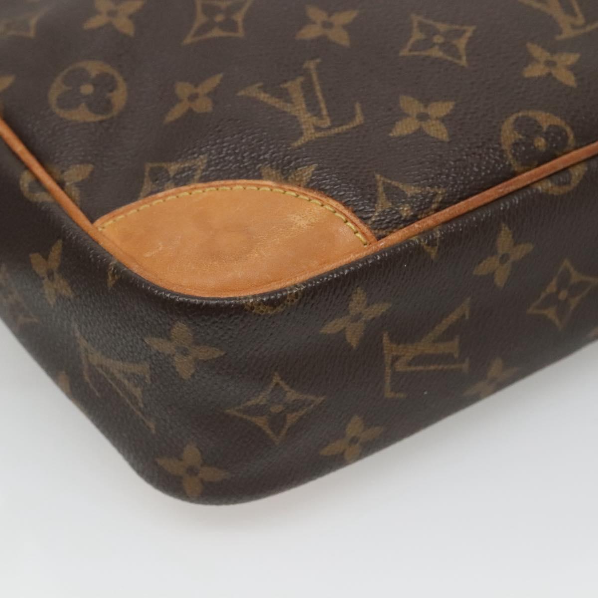 LOUIS VUITTON Monogram Compiegne 28 Clutch Bag M51845 LV Auth ki5790