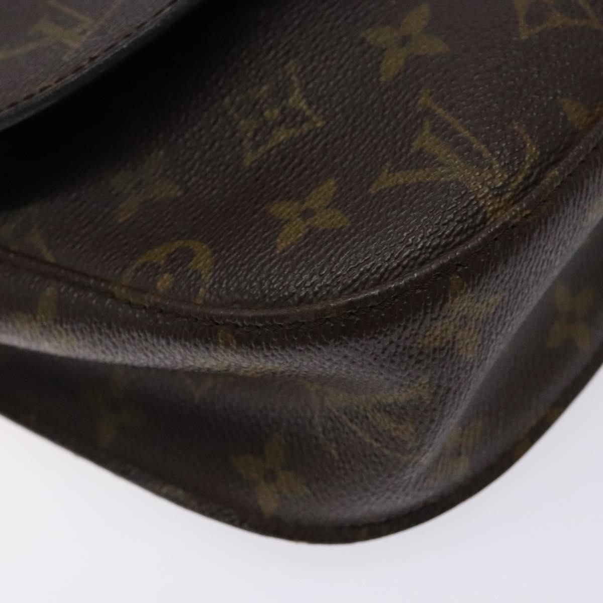 LOUIS VUITTON Monogram Saint Cloud GM Shoulder Bag Vintage M51242 LV Auth ki5800