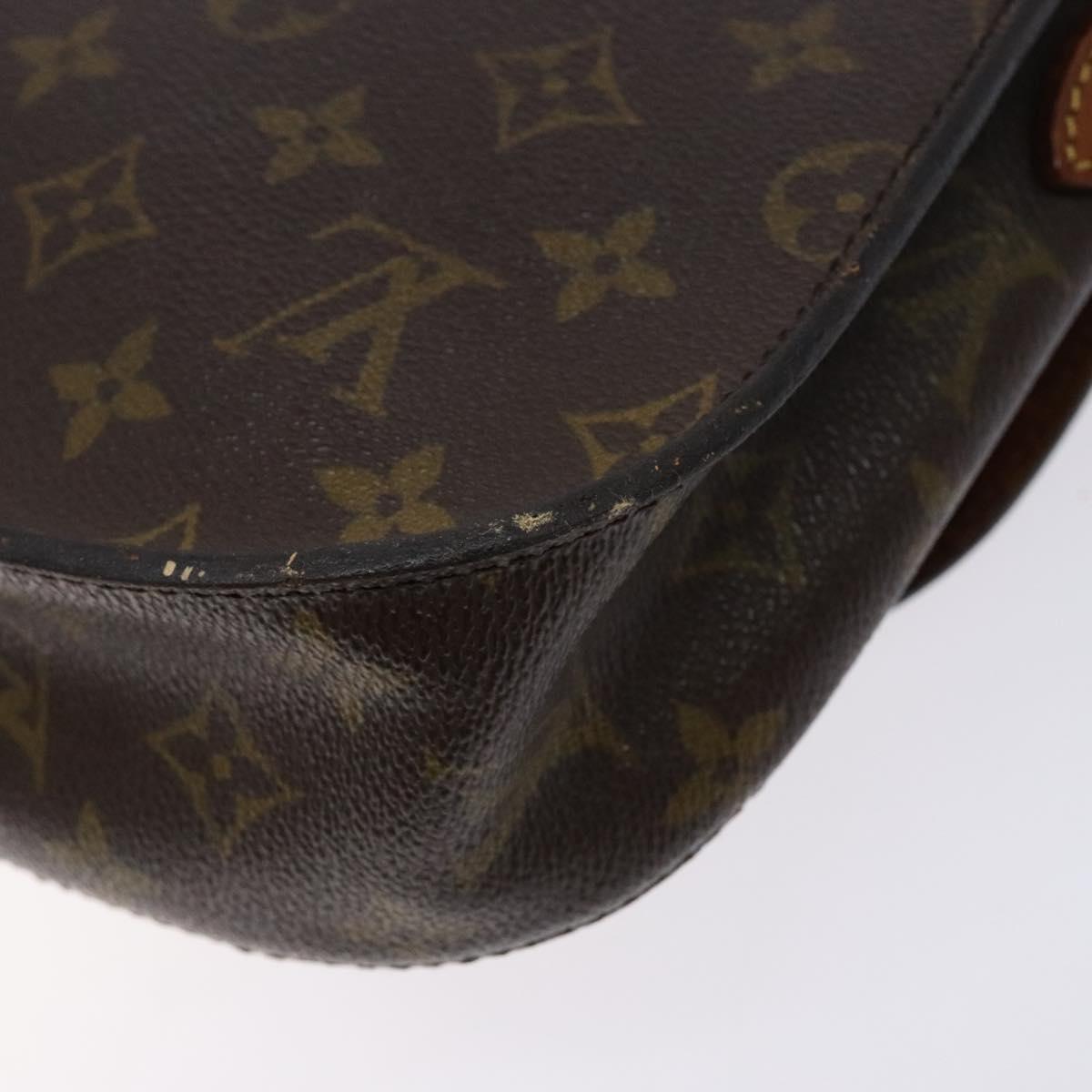 LOUIS VUITTON Monogram Saint Cloud GM Shoulder Bag Vintage M51242 LV Auth ki5800