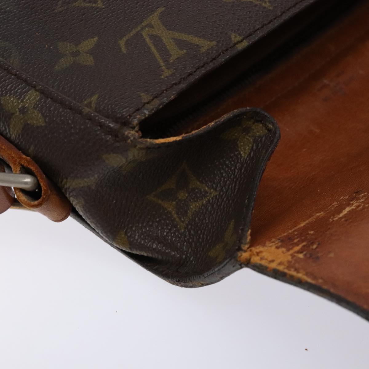 LOUIS VUITTON Monogram Saint Cloud GM Shoulder Bag Vintage M51242 LV Auth ki5800