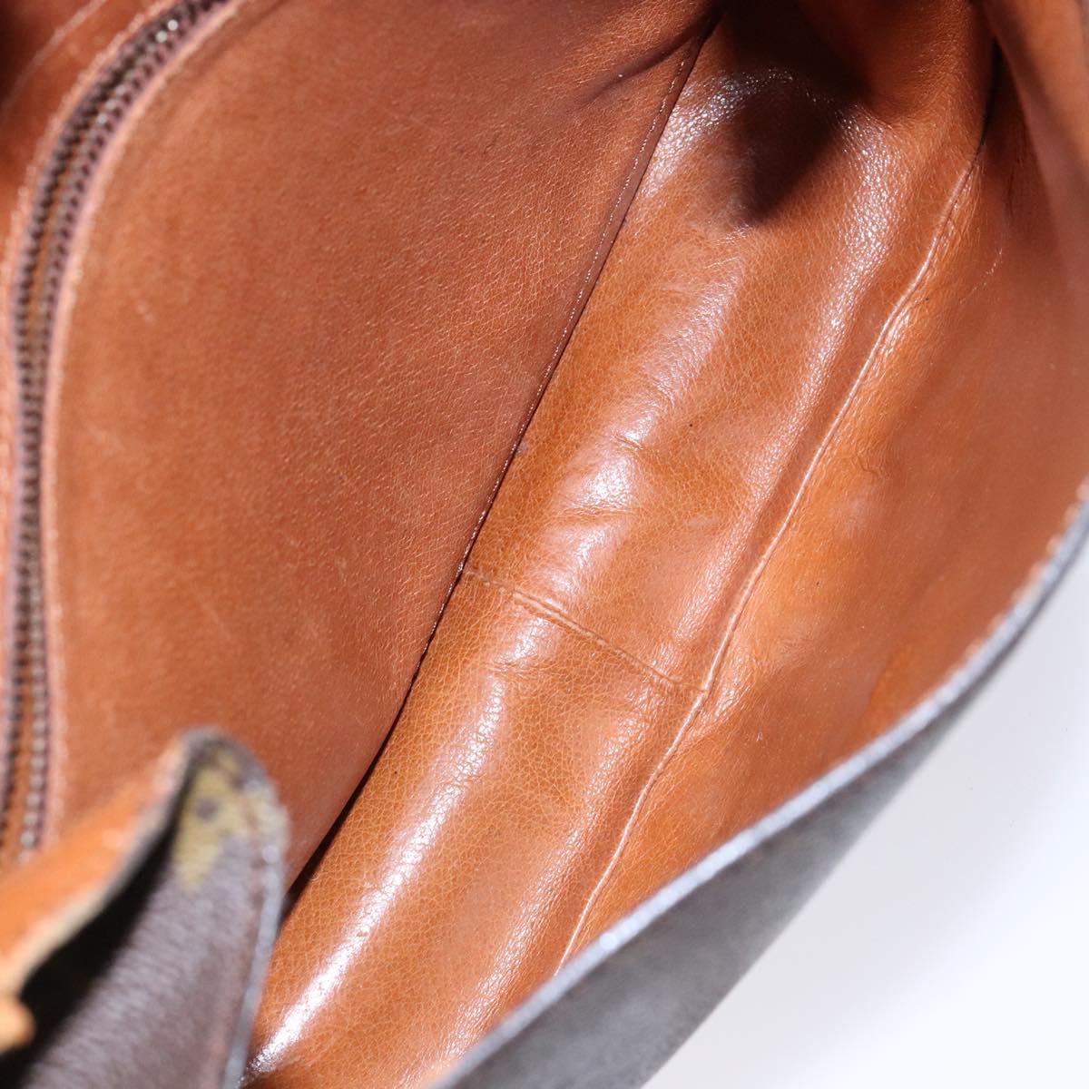 LOUIS VUITTON Monogram Saint Cloud GM Shoulder Bag Vintage M51242 LV Auth ki5800