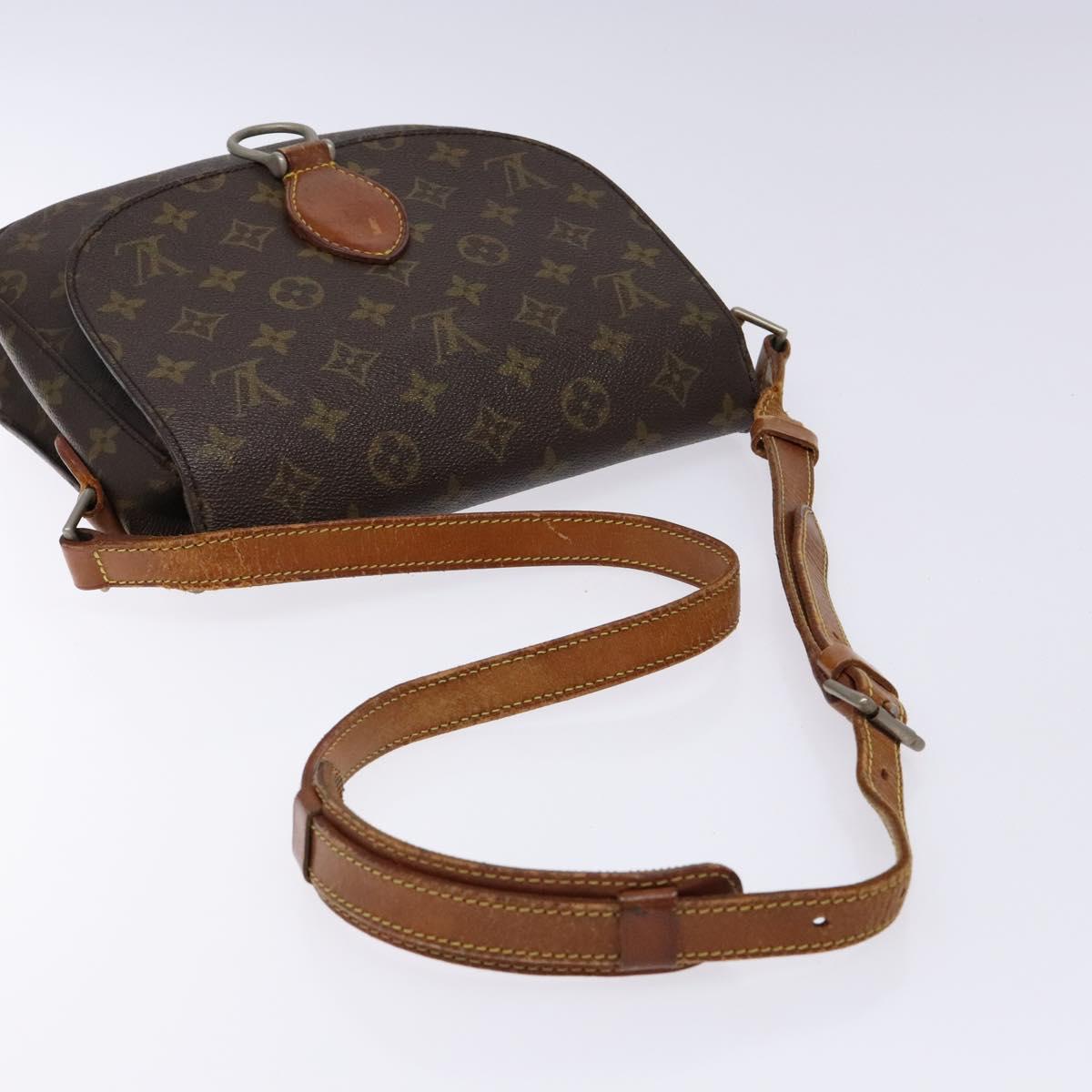 LOUIS VUITTON Monogram Saint Cloud GM Shoulder Bag Vintage M51242 LV Auth ki5800