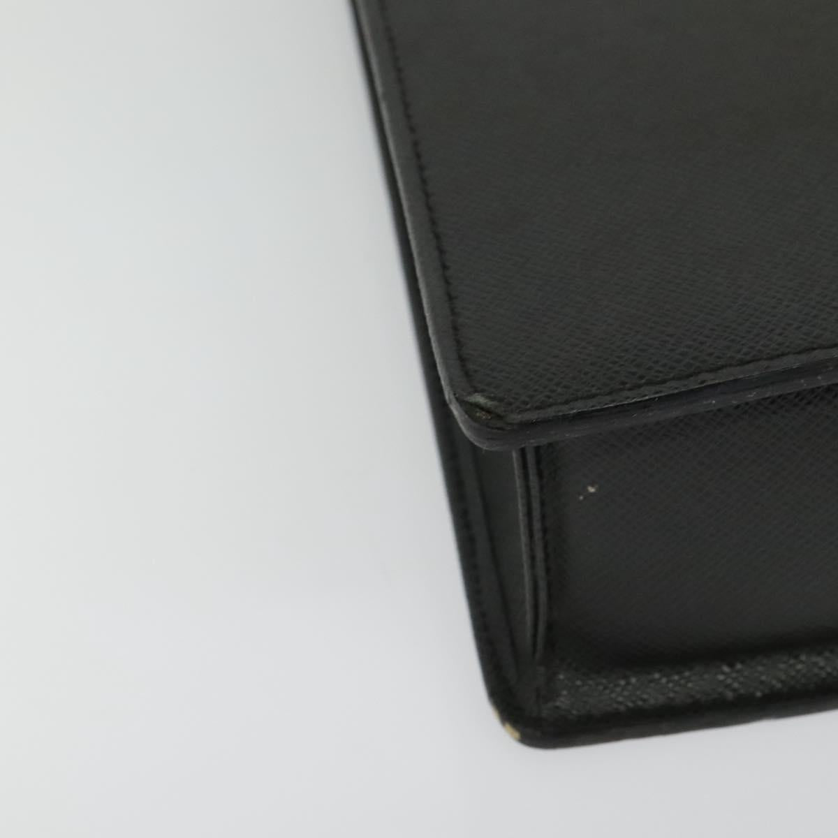 LOUIS VUITTON Taiga Porte Documents Rozan Bag Ardoise M30052 LV Auth ki5801